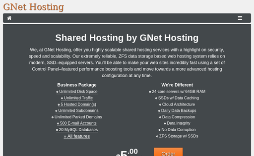 GNet Hosting