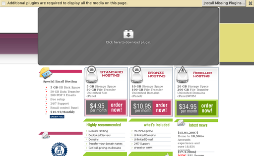 Master web VisionExplore