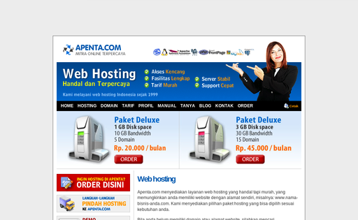 Apenta Web Service