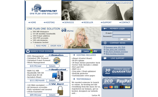 High Speed Hosting
