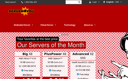 SERVER4YOU, Inc.