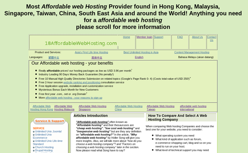 18AffordableWebHosting.com