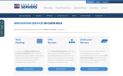 Costa Rica Servers