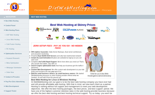 DietWebHosting.com