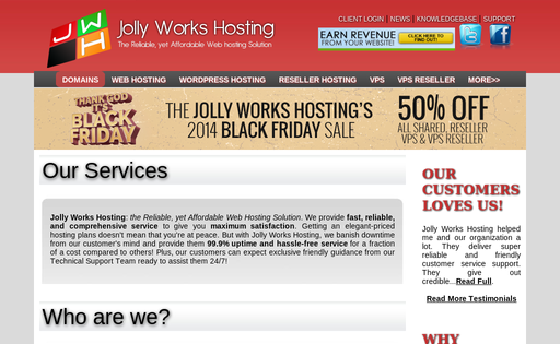 Jolly Works Hosting