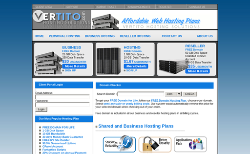VERTITO Hosting Solutions