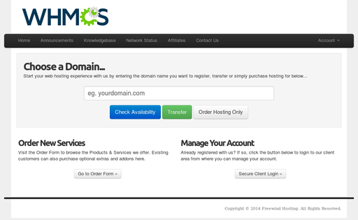 Freewind Hosting