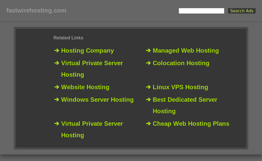 FastWire Hosting