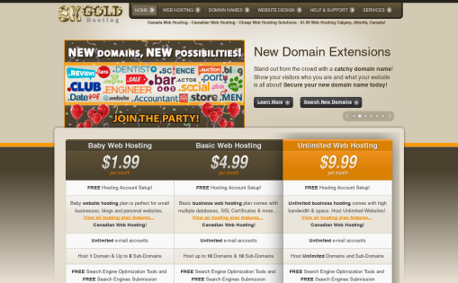 SkGold Hosting