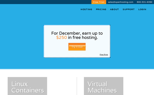 Open Hosting