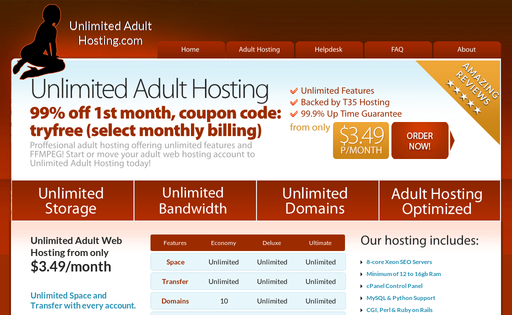 Unlimited Adult Hosting