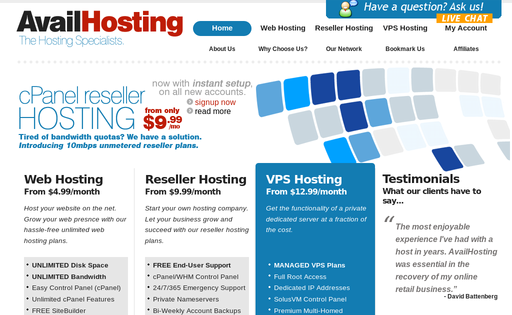 AvailHosting