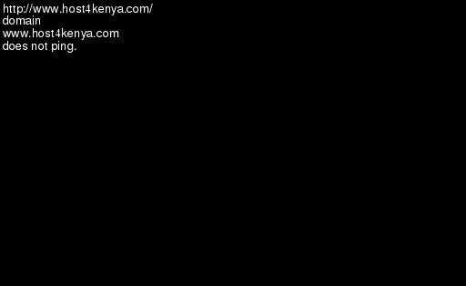 Host4Kenya.com