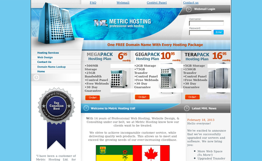 Metric Hosting