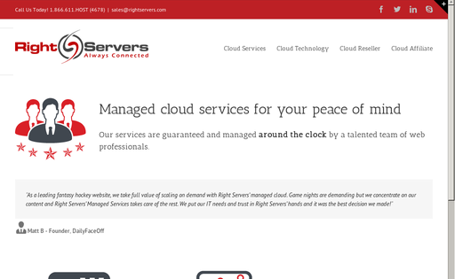 Right Servers