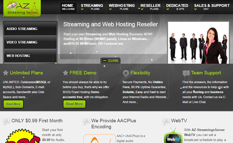 AZ-StreamingServer