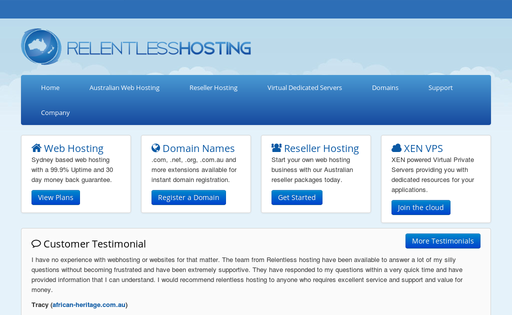 Relentless Hosting