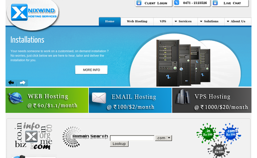 Nixwind Hosting Services