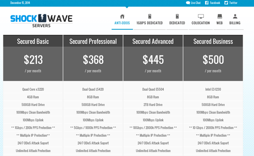 ShockWave Servers