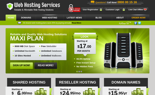 Web Hosting Services