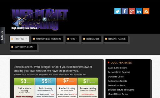 Web Planet Hosting