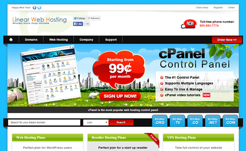 Linear Web Hosting