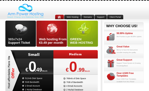 Arm Power Hosting