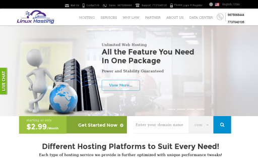 Linux Hosting World