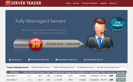 ServerTrader