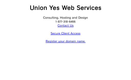 Union Yes Web Services
