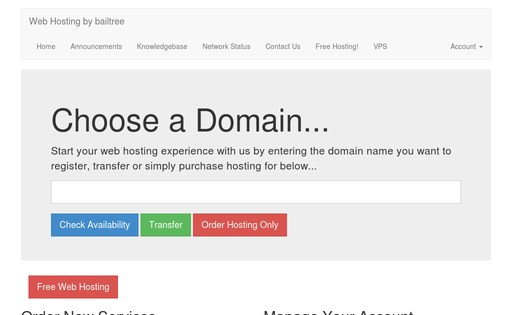Web Hosting by bailtree