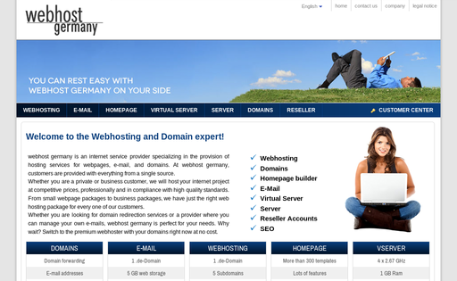 webhost germany