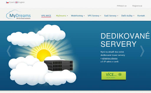 MyDreams VPS servers