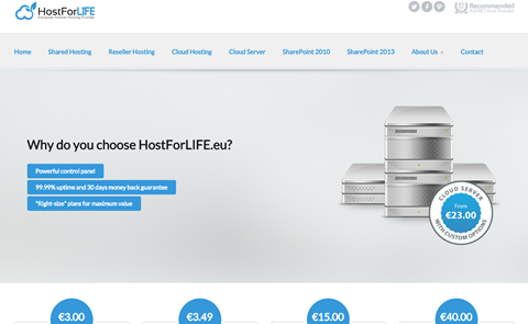 HostForLIFE.eu