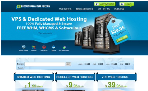Bottom Dollar Web Hosting