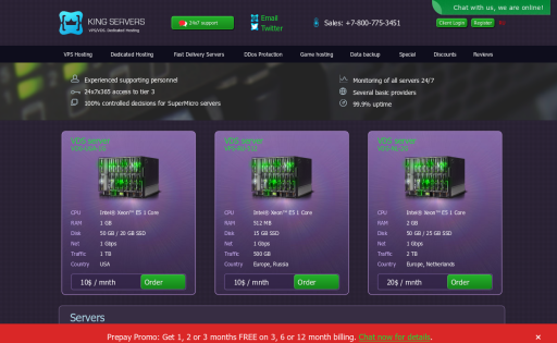 King Servers