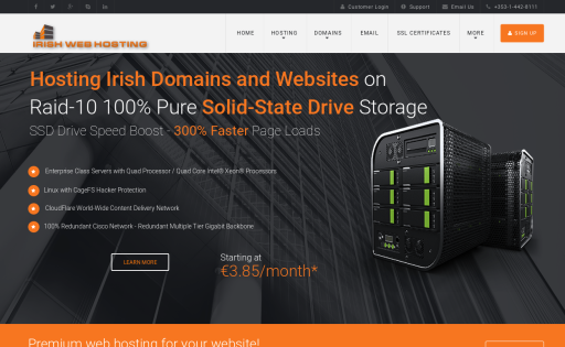 Irish Web Hosting