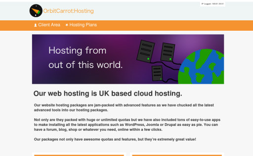 OrbitCarrot UK Hosting