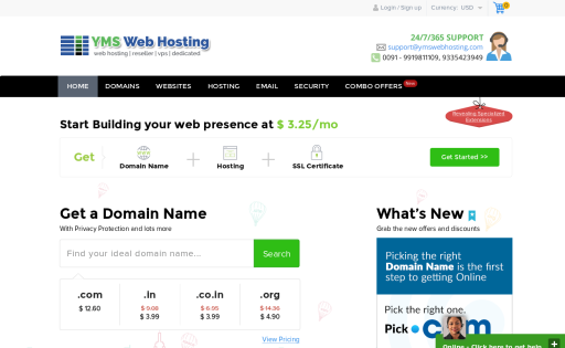 YMS Web Hosting Solutions