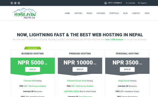 Web Hosting Nepal