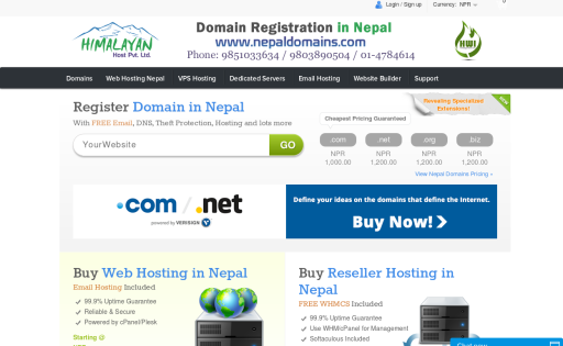 Domain Registration in Nepal