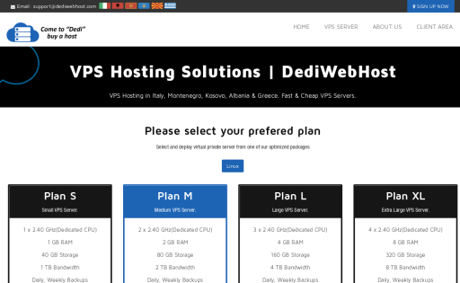 DediWebHost Company