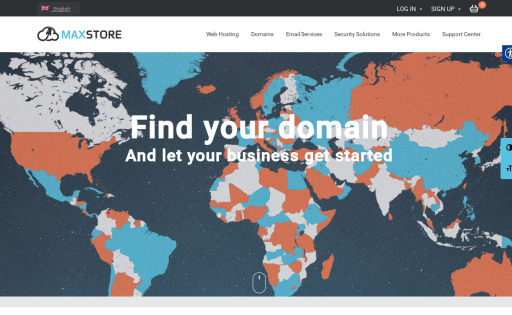 Maxstore Hosting and Cloud