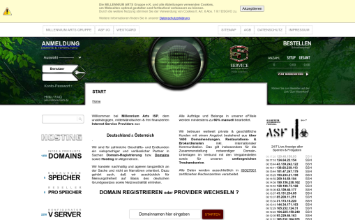 MILLENNIUM ARTS ISP