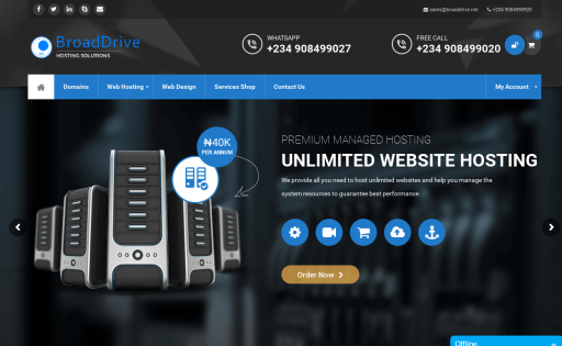 Broaddrive Hosting Solutions