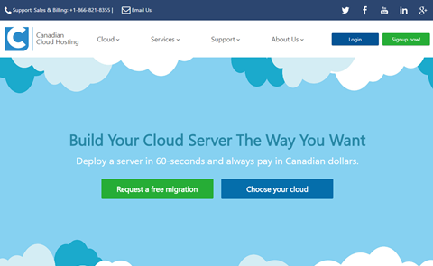 Canadian Cloud Hosting