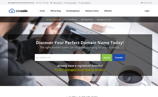 SiteColo Managed Cloud