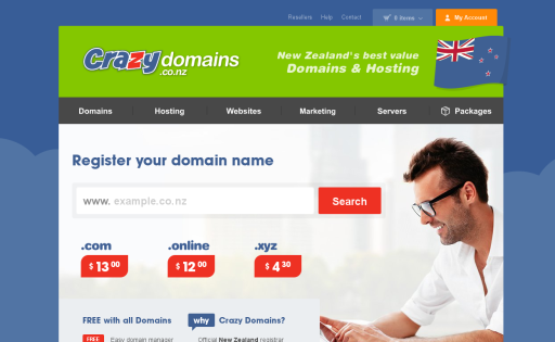 Crazy Domains NZ
