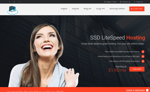 Blazing Fast Host