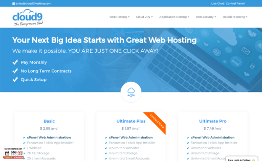 Cloud 9 Hosting